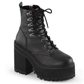 Demonia,Demonia ASSAULT-100 Black Leather Boots - Shoecup.com